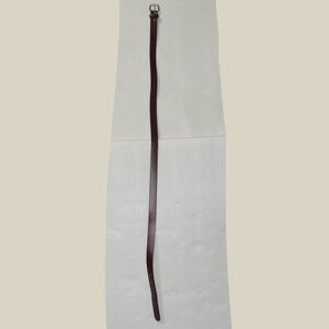 Men’s Dark Brown Leather Belt